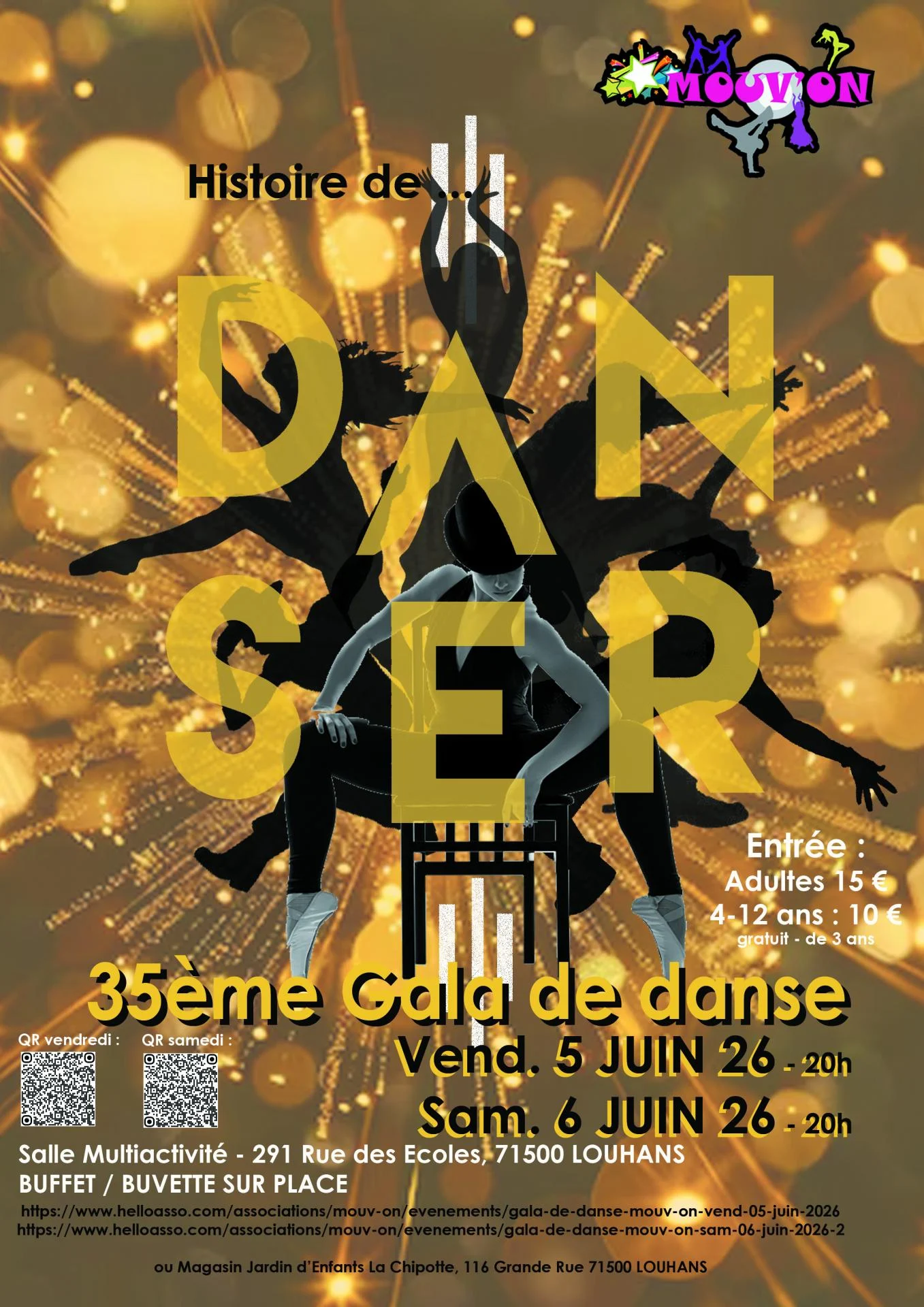 Affiche gala de danse 2025 2026 definitif