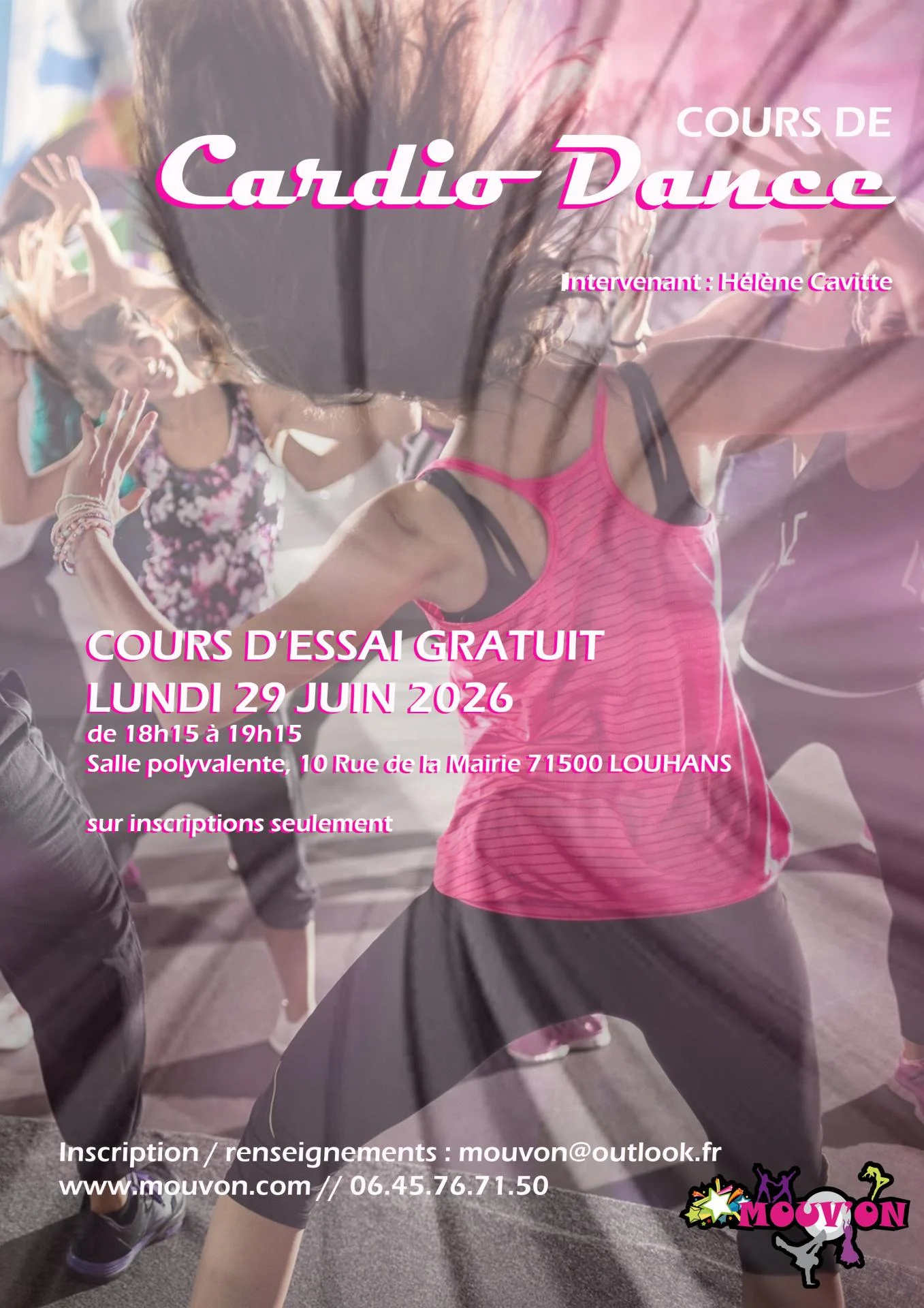 Cours cardiodance essai 29 06 2026