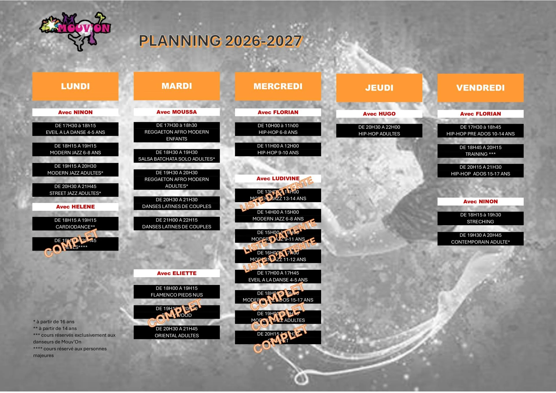 Planning 2026 2027
