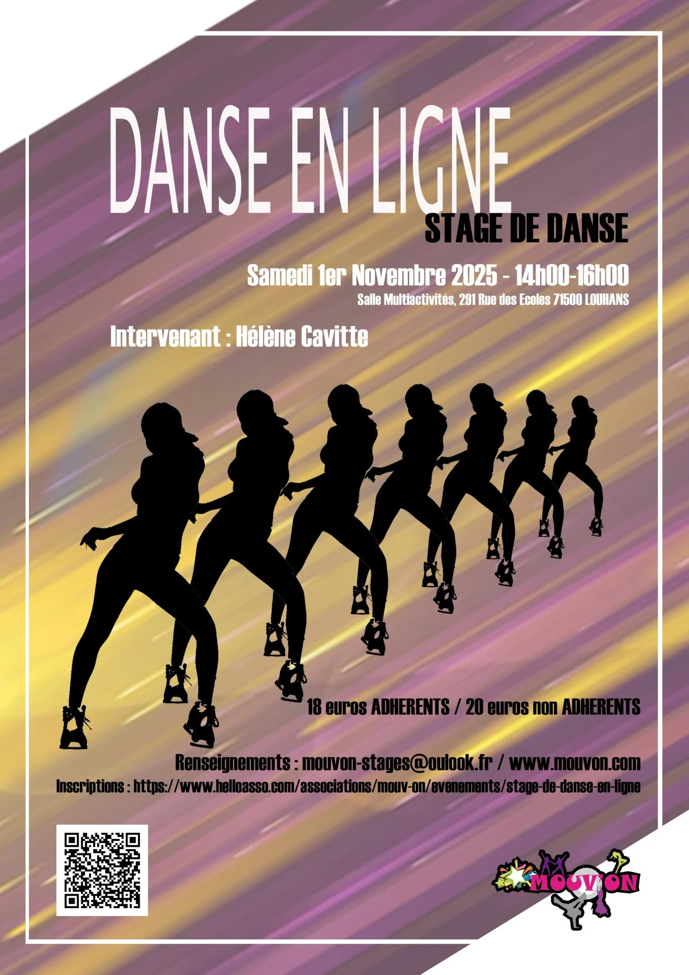 Stade de danse en ligne 01 11 2025